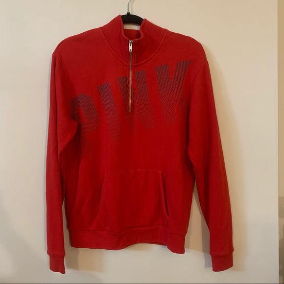*SOLD* VS Pink Quarter Zip - Picture 2 of 6